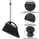 Long-Handed Dustpan and Broom Set, Upright Design, 54" Broom and 38" Dustpan Combination